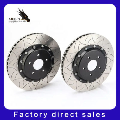 Calidad  Good Quality Drilled And Slotted Brake Disc Carbon Ceramic Brake Disk For Passat Front Wheel fábrica