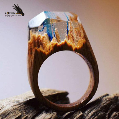 El AB pega la resina de epoxy dura Crystal Transparent de la resina de epoxy 3D