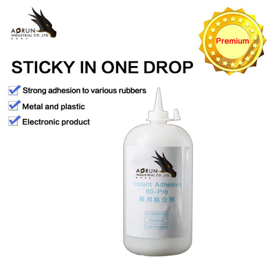 Prenda impermeable estupenda del pegamento del cianocrilato rápido superficial sólido ULTRAVIOLETA de DIY