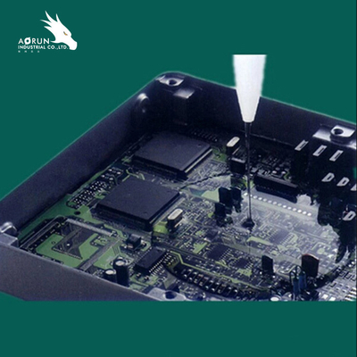 Dos pegamentos compuestos del pegamento termal del silicón del 1:1 del componente