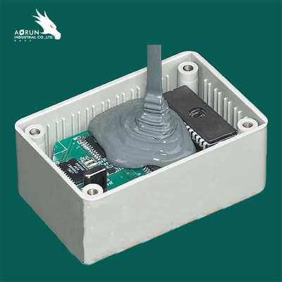 Dos pegamentos compuestos del pegamento termal del silicón del 1:1 del componente