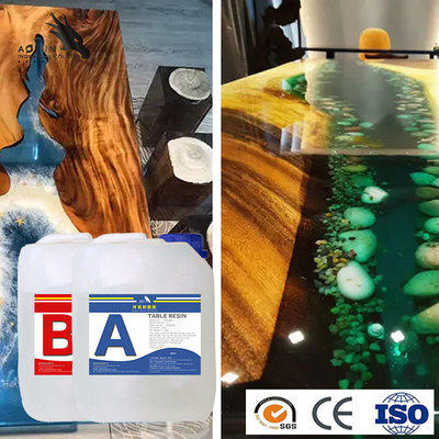 Resina de epoxy clara para el arte de pintura de la pared de la decoración, fabricantes de Aorun de la resina de epoxy