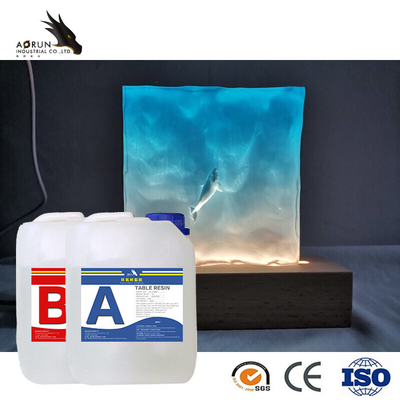 El secado superior de Art Epoxy Resin Encapsulation Fast de la capa no pega ninguna burbuja con epóxido