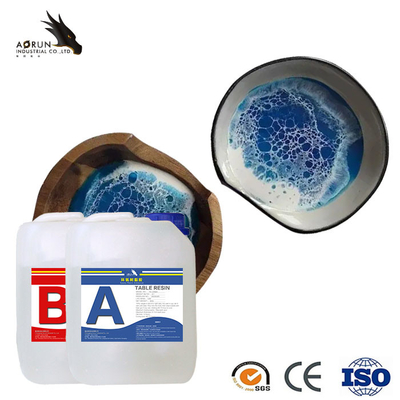 Resina de epoxy libre del 1:1 BPA ninguna burbuja Crystal Low Viscosity claro
