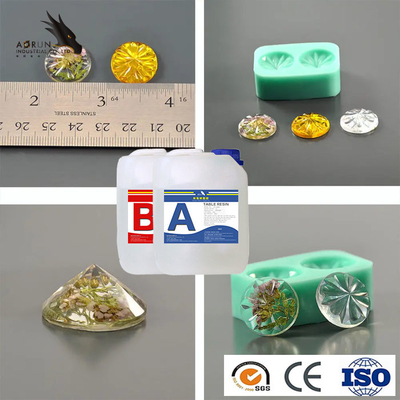 Pinturas claras de epoxy del arte de la mano del AB del 2:1 de la capa del alto lustre del claro del pegamento del AB