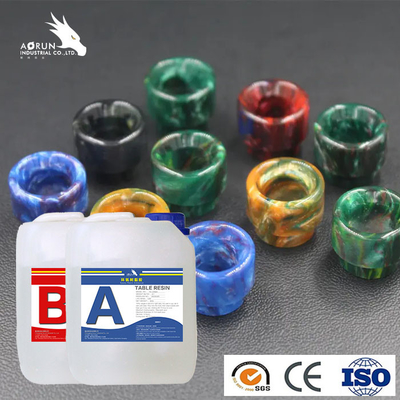 Pinturas claras de epoxy del arte de la mano del AB del 2:1 de la capa del alto lustre del claro del pegamento del AB