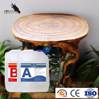 El 1:1 AB Art Epoxy Resin Curing Coating vierte densamente el componente de epoxy dos