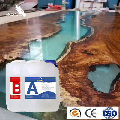 Líquido viscoso transparente del alto lustre de DIY Art Craft Wood Epoxy Resin