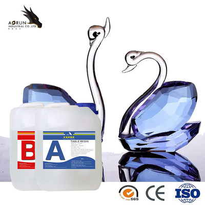 Tablero de la mesa de madera Art Epoxy Resin Filler AB rápidamente que cura la resina de epoxy clara