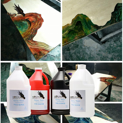 Resina de epóxido de la encimera de la resina de epoxy de la resina de epoxy y lechada líquidas de epoxy del endurecedor