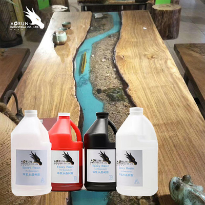 Sobremesa de las encimeras DIY del epóxido del lustre de Kit Coating Wood Art Work de la resina de epoxy