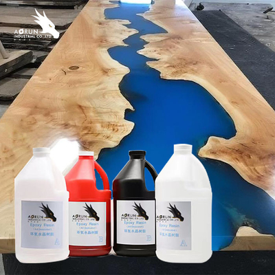 Sobremesa de las encimeras DIY del epóxido del lustre de Kit Coating Wood Art Work de la resina de epoxy
