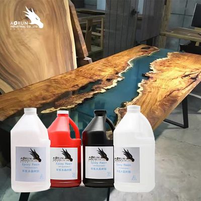 VOC de mármol Crystal Clear Solvent Free de la resina de epoxy del AB de la encimera no