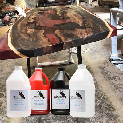 VOC de mármol Crystal Clear Solvent Free de la resina de epoxy del AB de la encimera no