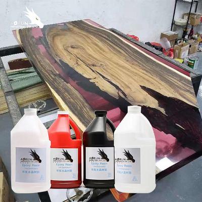 Claro transparente de la resina de epoxy de la encimera del AB del 2:1 para la construcción