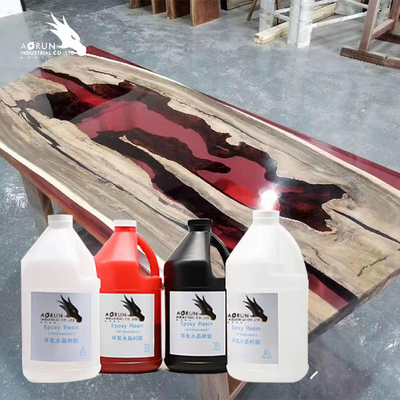Resina de epoxy de la encimera del AB del 1:1 descolorida para los artes de la joyería de la caja del teléfono