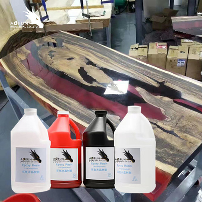 Resina de epoxy de la encimera del AB del 1:1 descolorida para los artes de la joyería de la caja del teléfono