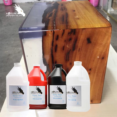 Resina de epoxy de la encimera del AB del 1:1 descolorida para los artes de la joyería de la caja del teléfono