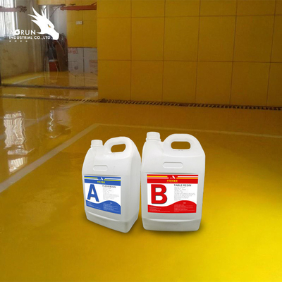 Pintura sin solvente adhesiva de capa de madera de la capa del piso 3D de la resina de epoxy del piso