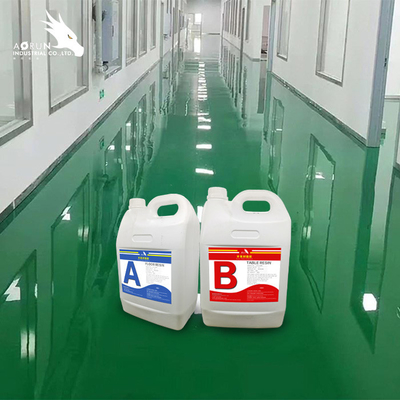 Pintura sin solvente adhesiva de capa de madera de la capa del piso 3D de la resina de epoxy del piso