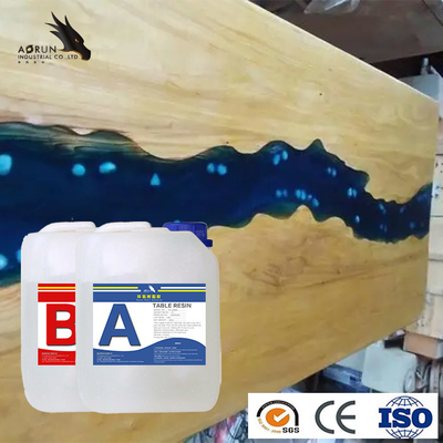 Crystal Clear Art Epoxy Resin para el aislamiento concreto del piso del polvo anti