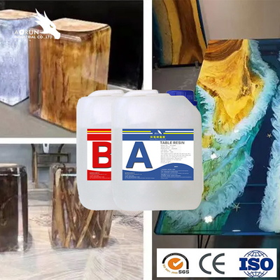 Crystal Clear Art Epoxy Resin para el aislamiento concreto del piso del polvo anti