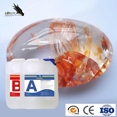 Crystal Clear Art Epoxy Resin para el aislamiento concreto del piso del polvo anti