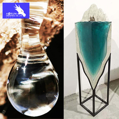 Viscosidad baja líquida transparente de la tabla de Crystal Clear Art Epoxy Resin