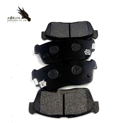Las zapatas de freno del automóvil frenan la fábrica de encargo D2005 Front Wheel de los enganches