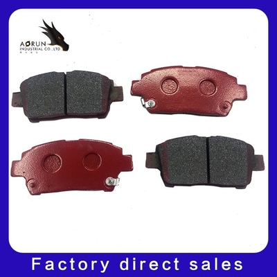 Freno procesado de encargo Front Wheel D822 de las zapatas de freno del automóvil