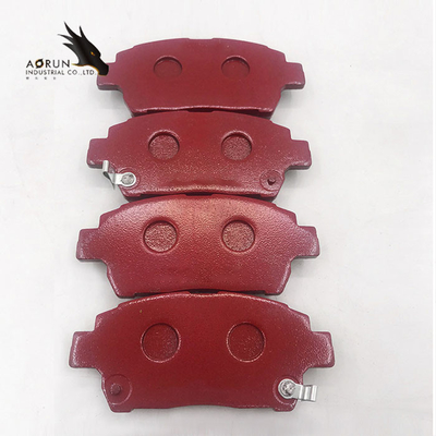 Freno procesado de encargo Front Wheel D822 de las zapatas de freno del automóvil
