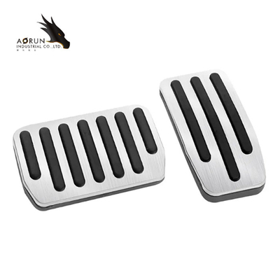 El pedal del pie del coche del pedal del resto del freno del acelerador de la aleación de aluminio de los accesorios rellena para el Tesla Model 3 Y modelo
