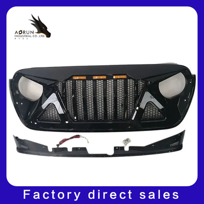 Ajuste de la parrilla de los accesorios del coche para Jeep Wrangler JL 2018 2019 2020 2021 accesorios