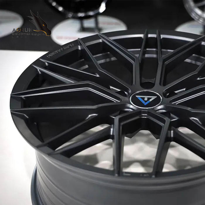 La aleación de Felgen Matt Black 18x8 PCD5x114.3 de la fabricación de China bordea las ruedas del vehículo de pasajeros de la rueda y las ruedas de los neumáticos