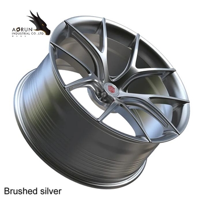 Rueda de encargo bordes ligeros de la aleación de aluminio de 16 a 24 pulgadas 6061-T6 5x130 5x112 5x120 5x108 5x114.3 para rs6