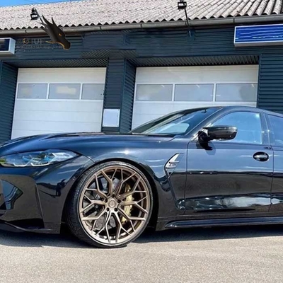 Wheelux forjó bordes de las ruedas 19&quot; 20&quot; 21&quot; 22&quot; pulgada para los bordes de BMW M3 M4 Z4 328 M8 M5 330 X5 X6