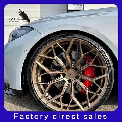 Wheelux forjó bordes de las ruedas 19&quot; 20&quot; 21&quot; 22&quot; pulgada para los bordes de BMW M3 M4 Z4 328 M8 M5 330 X5 X6