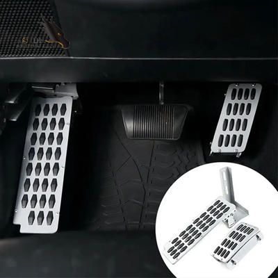 Conductor ajustable Foot Peg de los accesorios del coche y pedal de acelerador para Jeep Wrangler JK 2007-201