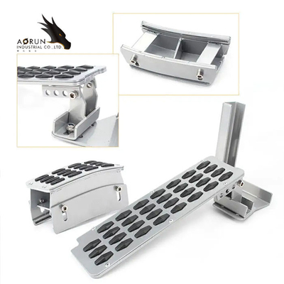 Conductor ajustable Foot Peg de los accesorios del coche y pedal de acelerador para Jeep Wrangler JK 2007-201