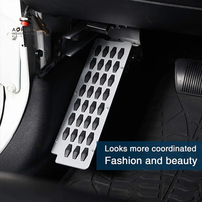 Conductor ajustable Foot Peg de los accesorios del coche y pedal de acelerador para Jeep Wrangler JK 2007-201