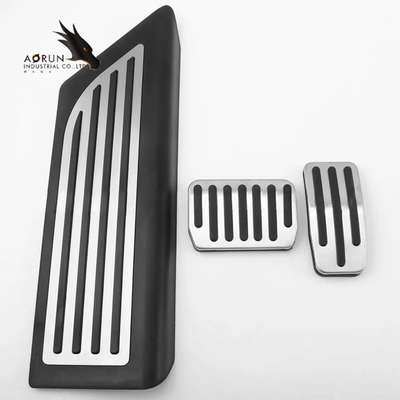 Cojines autos del pedal del pie, cubierta automotriz del pedal de freno del funcionamiento antideslizante compatible con el Tesla Model 3