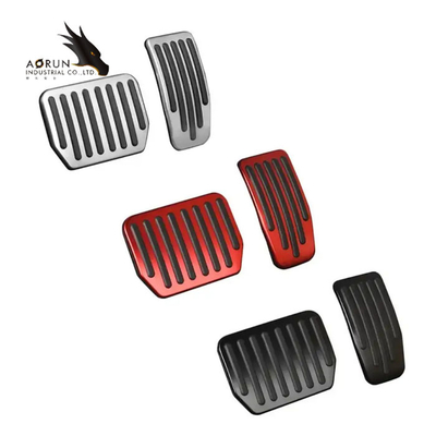 Los cojines del pedal del pie fijaron para el Tesla Model 3 accesorios modelo del coche de Y Non-Slip Performance Aluminum
