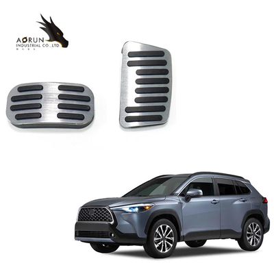 Accesorios del coche antideslizantes un sistema del pedal del resto del freno de 2 aceleradores para la cruz de Toyota Corolla