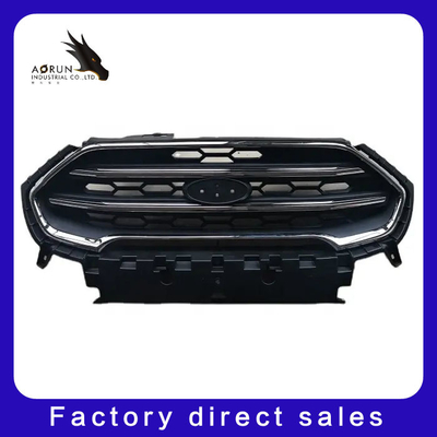Parrilla de Front Bumper Grille Upper Chromed del coche de las piezas de automóvil para Ford Ecosport 2018 2019 2020 2021 2022