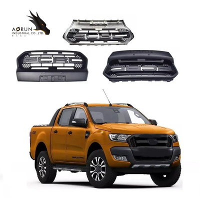 Modificación 2016-2018 de la mejora del coche de Front Bumper Radiator Grille For Ford Ranger ZW-T8-RANGER