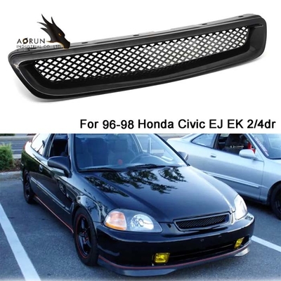 Coche Front Grill Fits For 96 97 98 99 00 01 02 03 tipo-r plástico de parachoques de Civ Ic EK EJ ES CX JDM del ABS del equipo del estilo