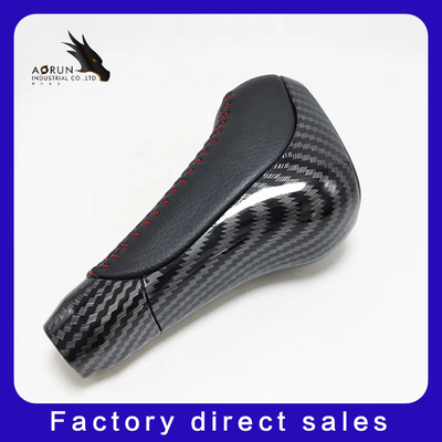 Botón automático de cuero auténtico negro del cambio de marcha del coche de la palanca para la TUNDRA TRD FAVORABLES FJ de LAND CRUISER 2003-2017 LC5 4RUNNER