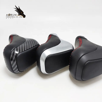 Botón automático de cuero auténtico negro del cambio de marcha del coche de la palanca para la TUNDRA TRD FAVORABLES FJ de LAND CRUISER 2003-2017 LC5 4RUNNER