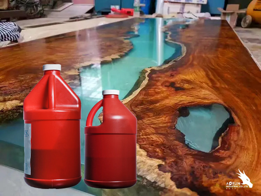 Capa de Crystal Clear Epoxy Resin Flooring para la pintura concreta del piso del epóxido del aislamiento del piso del polvo anti y el piso metálico