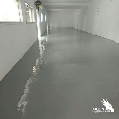 Aorun saca el polvo apagado del uno mismo de epoxy del AB del 1:1 de la resina del piso que nivela la capa concreta del piso